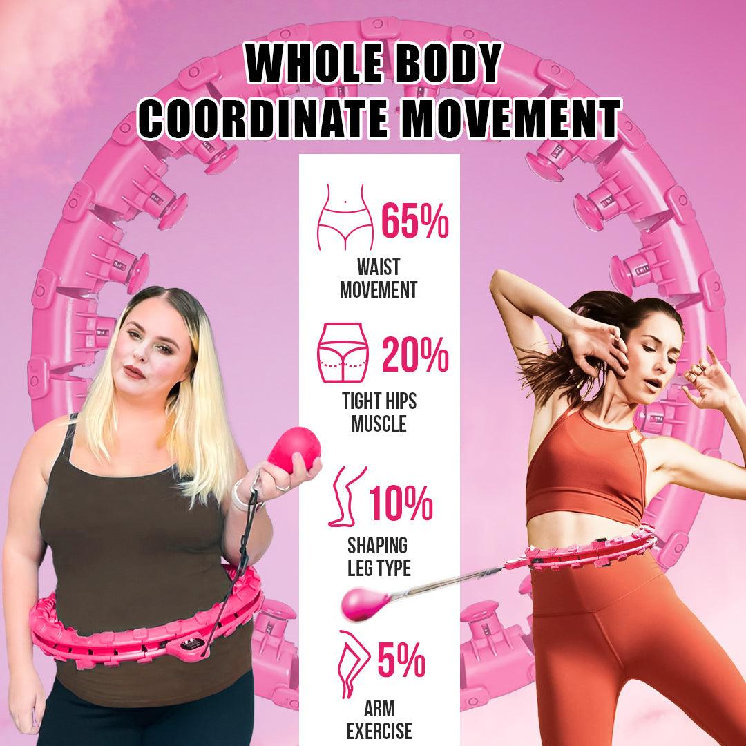 Benefits of Weighted Hula Hoop Maskura Get Trendy Get Fit