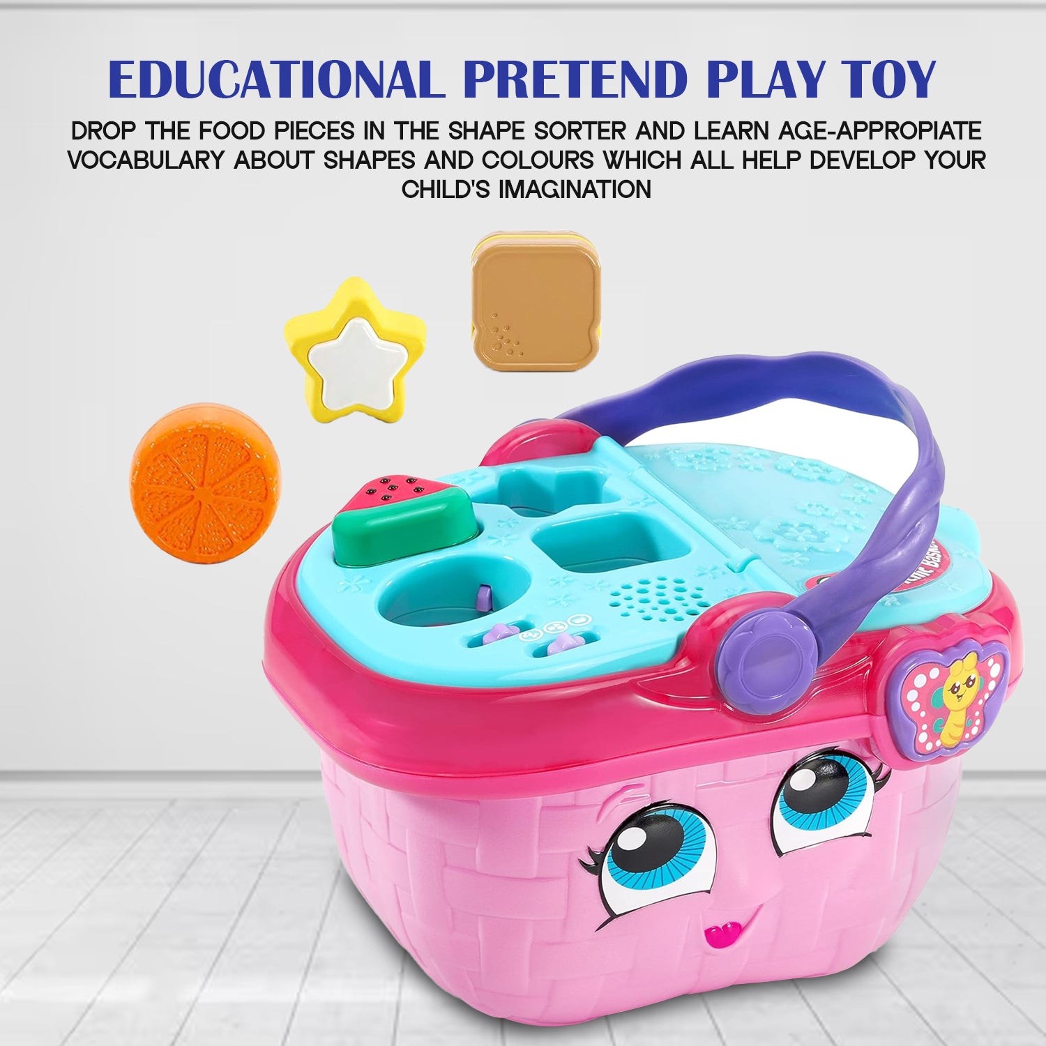 16 pcs toy picnic baskets