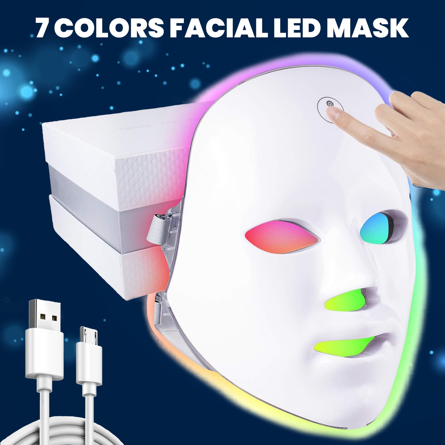 7 Color Face Mask