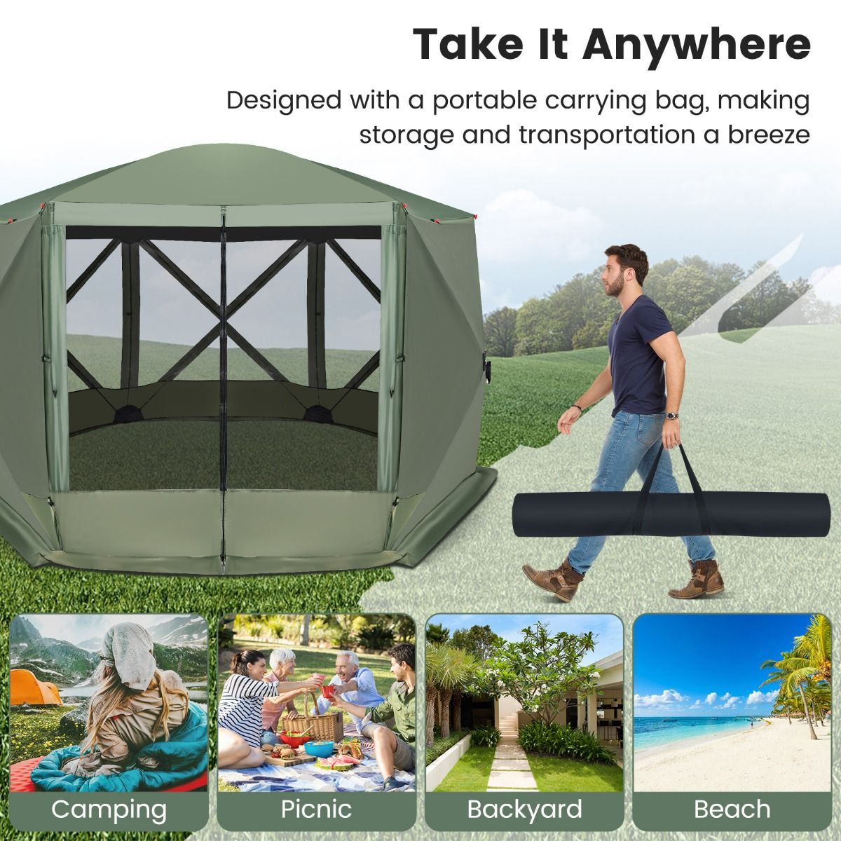  Camping Gazebo 