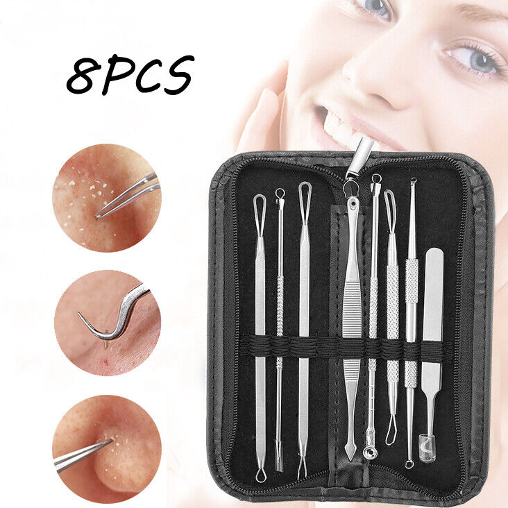 8 PCS Blackheads Remover Needle