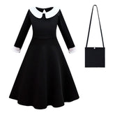 Addams Costume with Bag