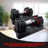 Adjustable Dumbbell Pair