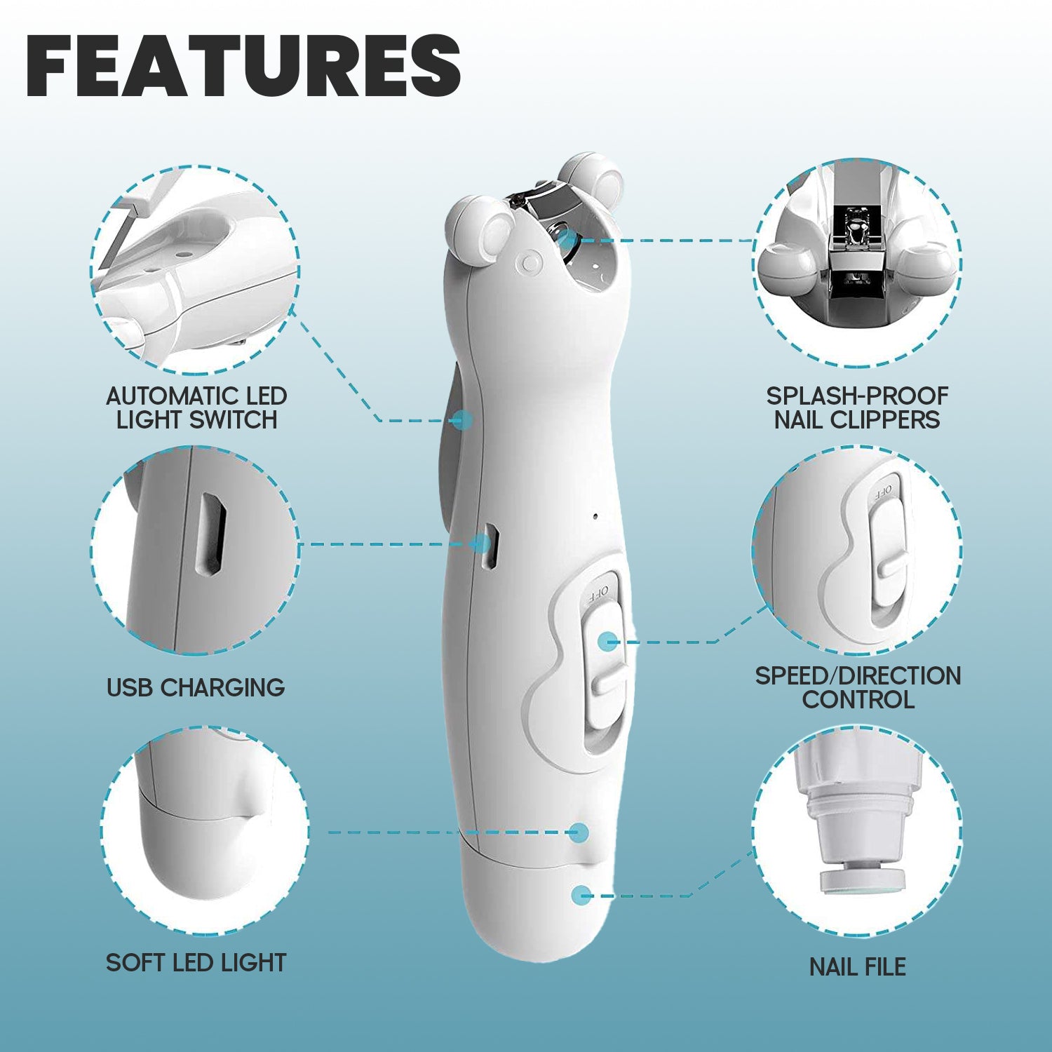 Electric Baby Nail Trimmer