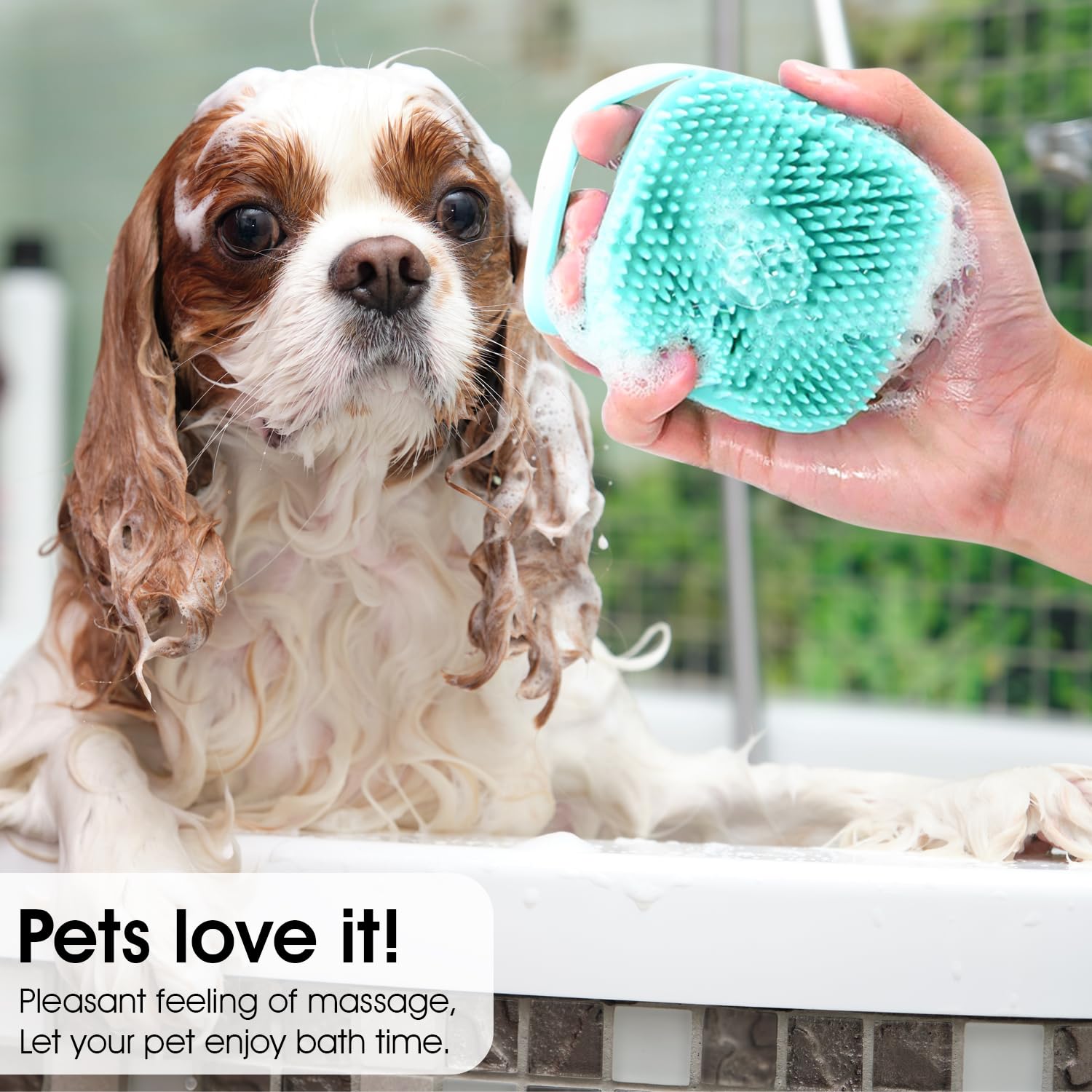 Pet Bath Brush