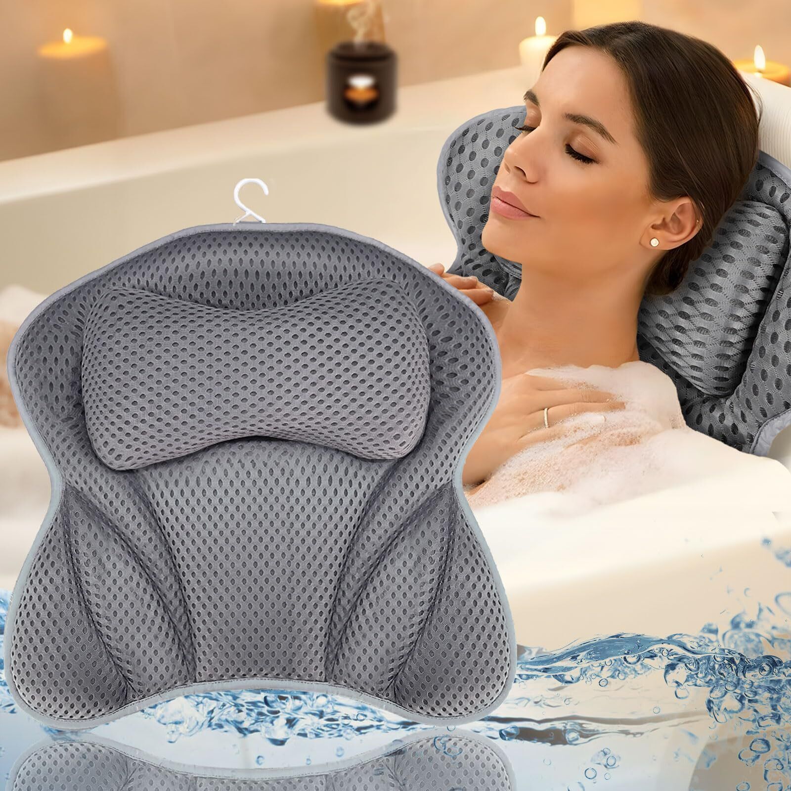 	 bath pillow best