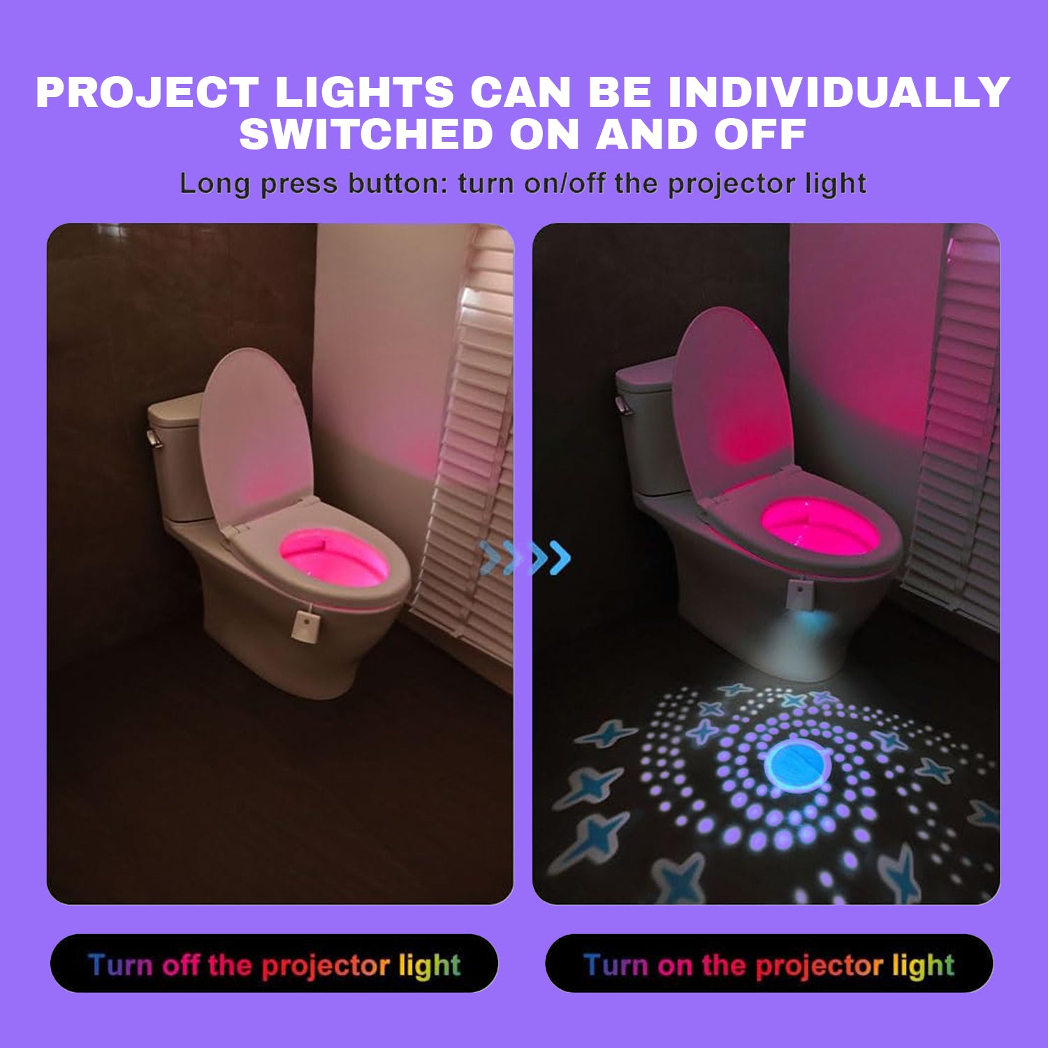 Bathroom Seat Night Lamp