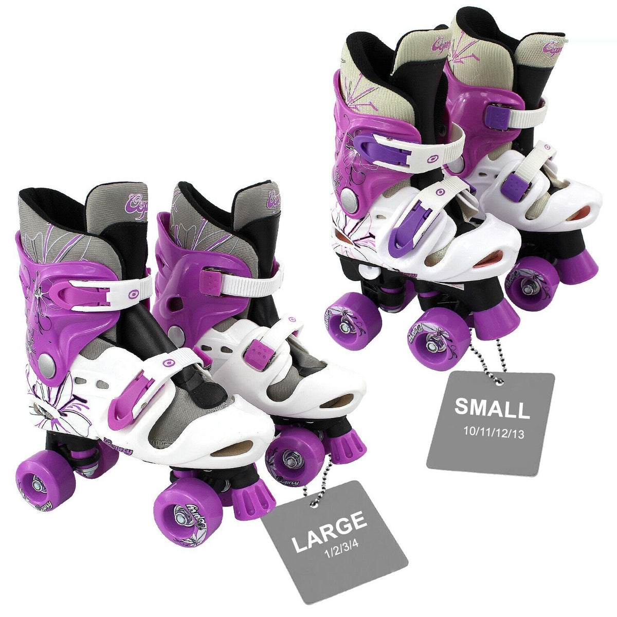 Wheels Kids Roller Skates Boots