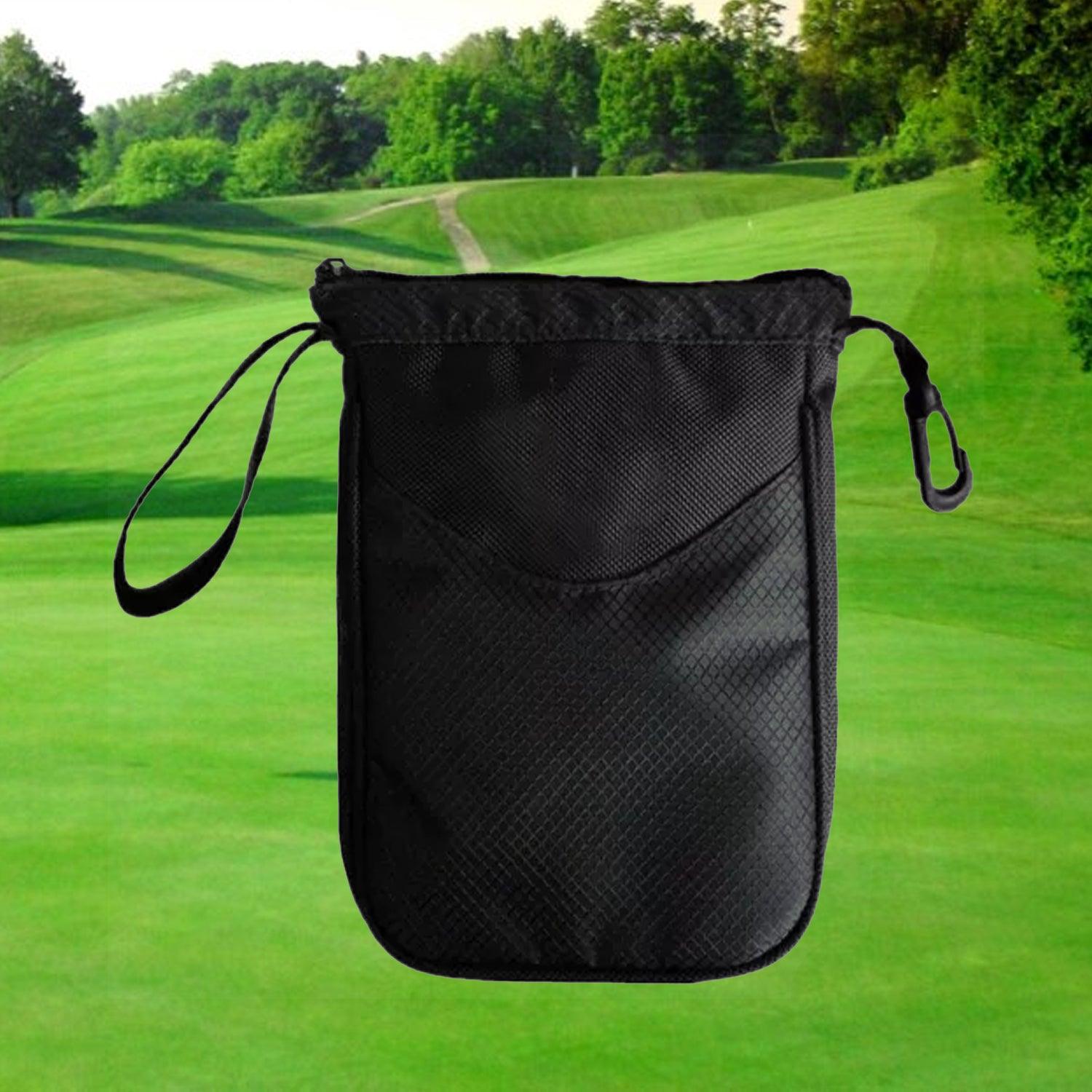 Black Golf Ball Bag