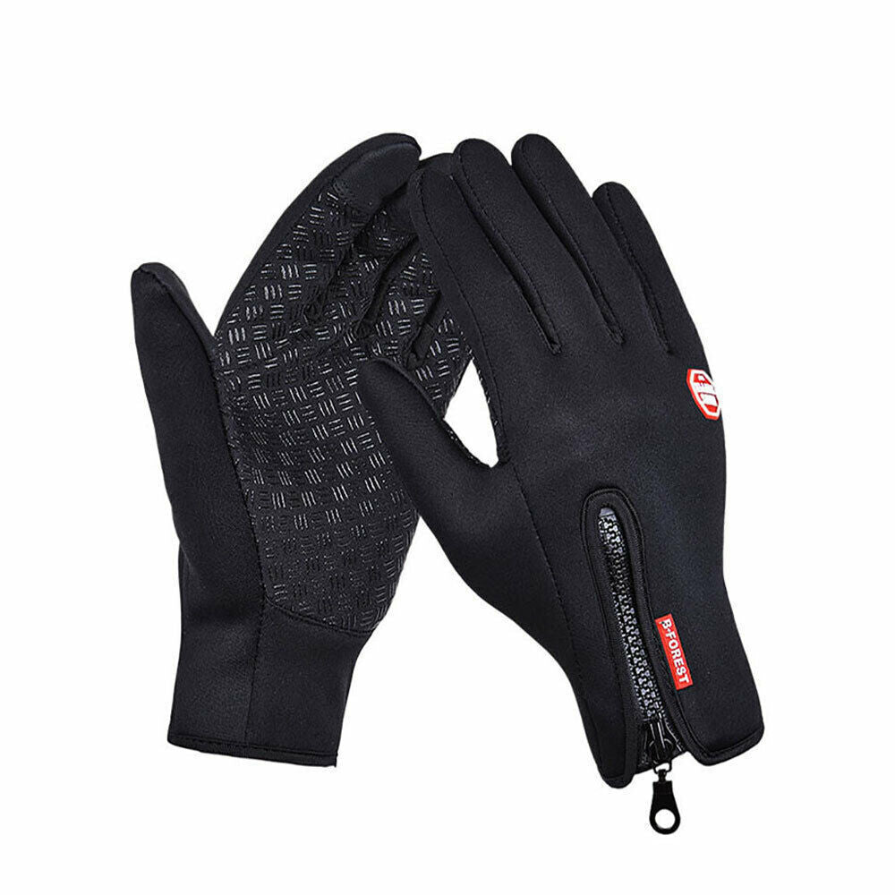 Black Thermal Touch Screen Gloves