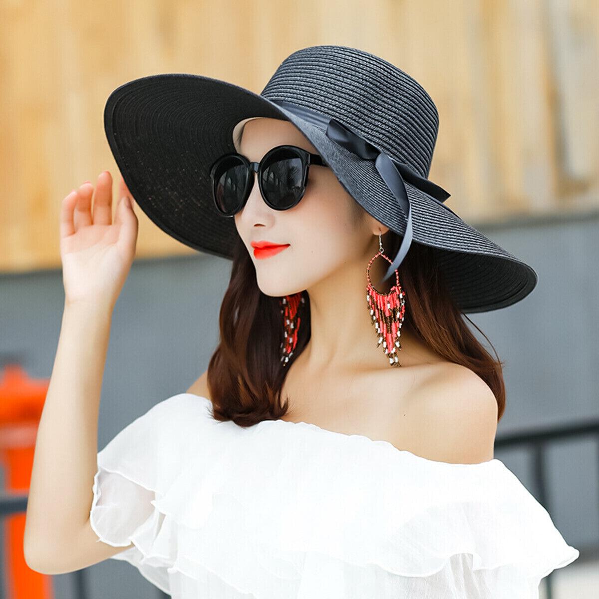 wide brim straw hat