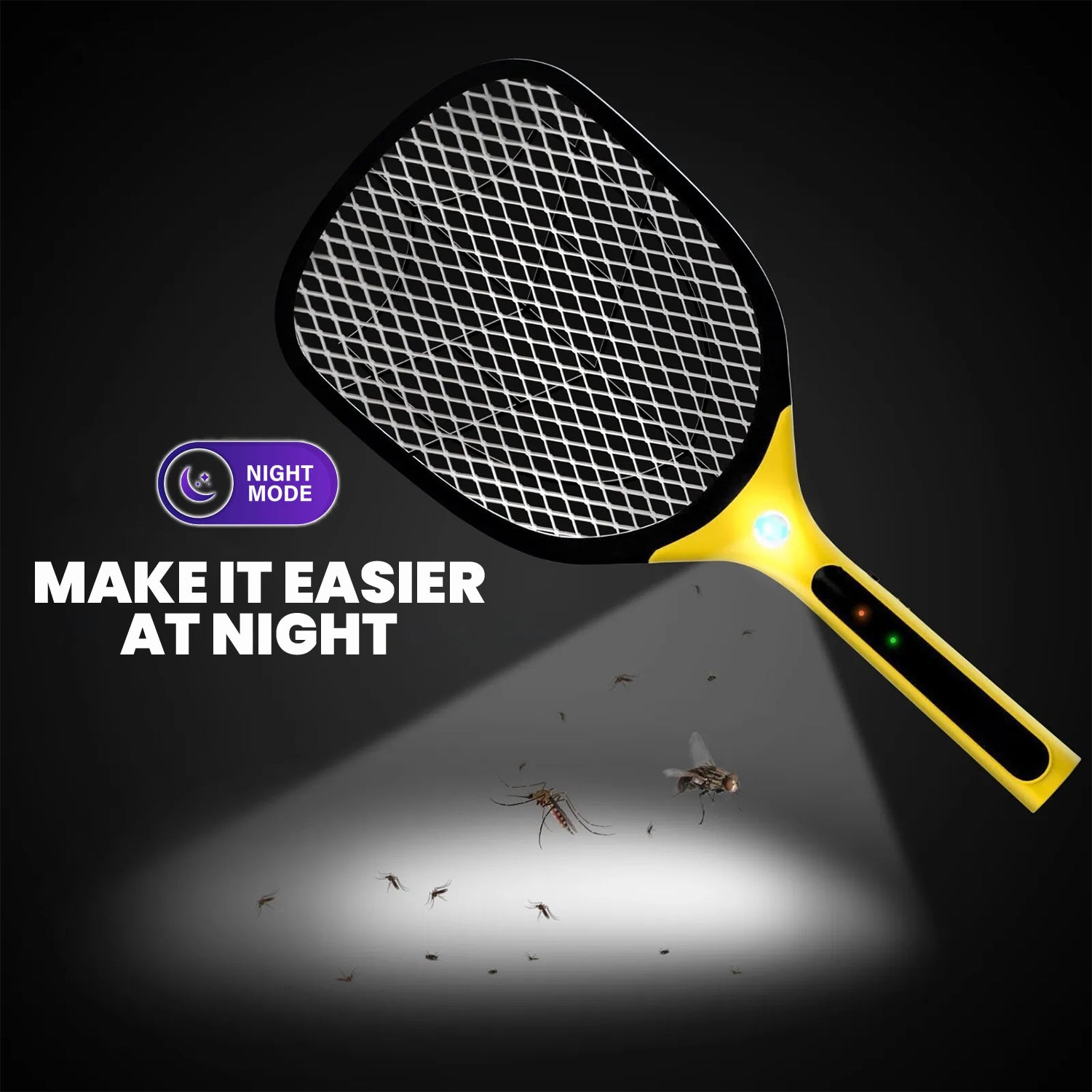 fly swatter electric racket