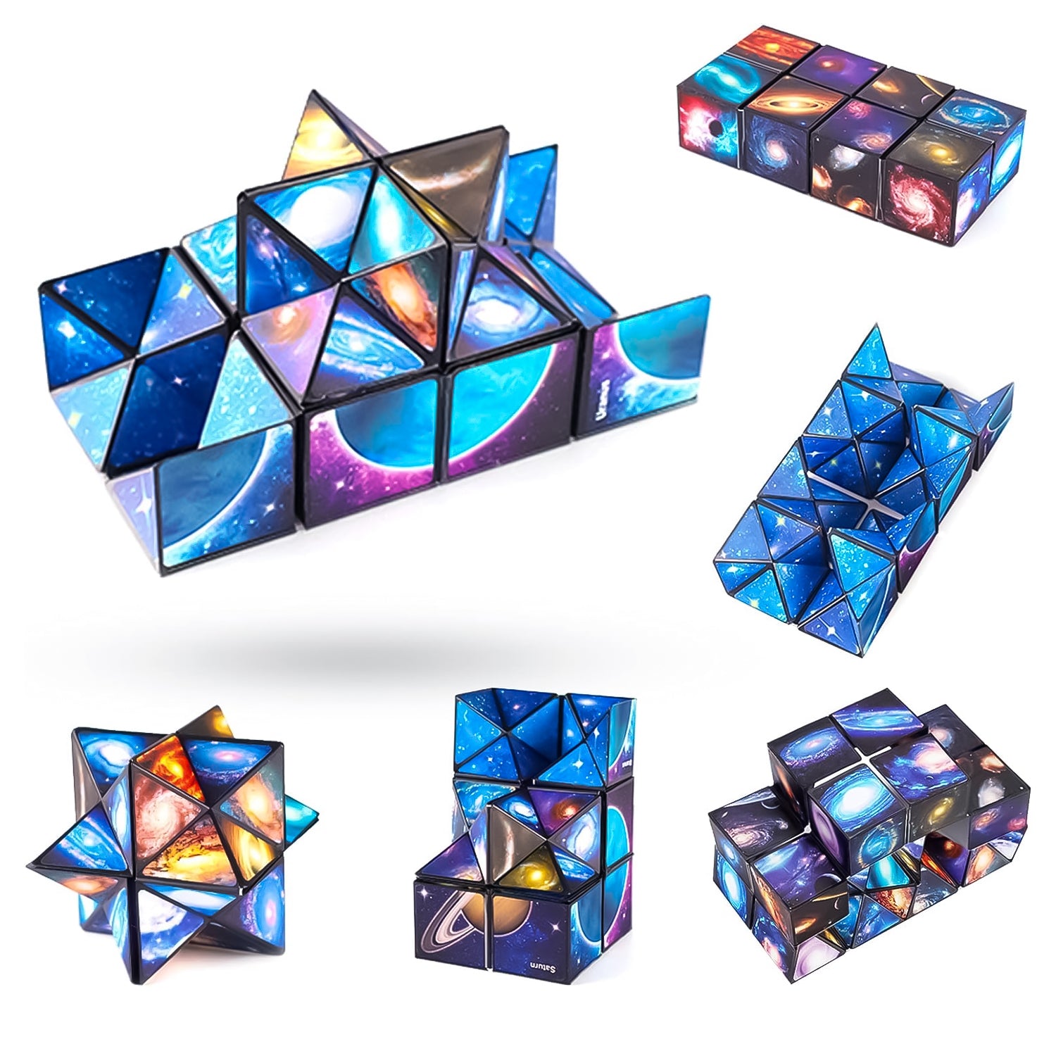 Changeable Magnetic Magic Cube