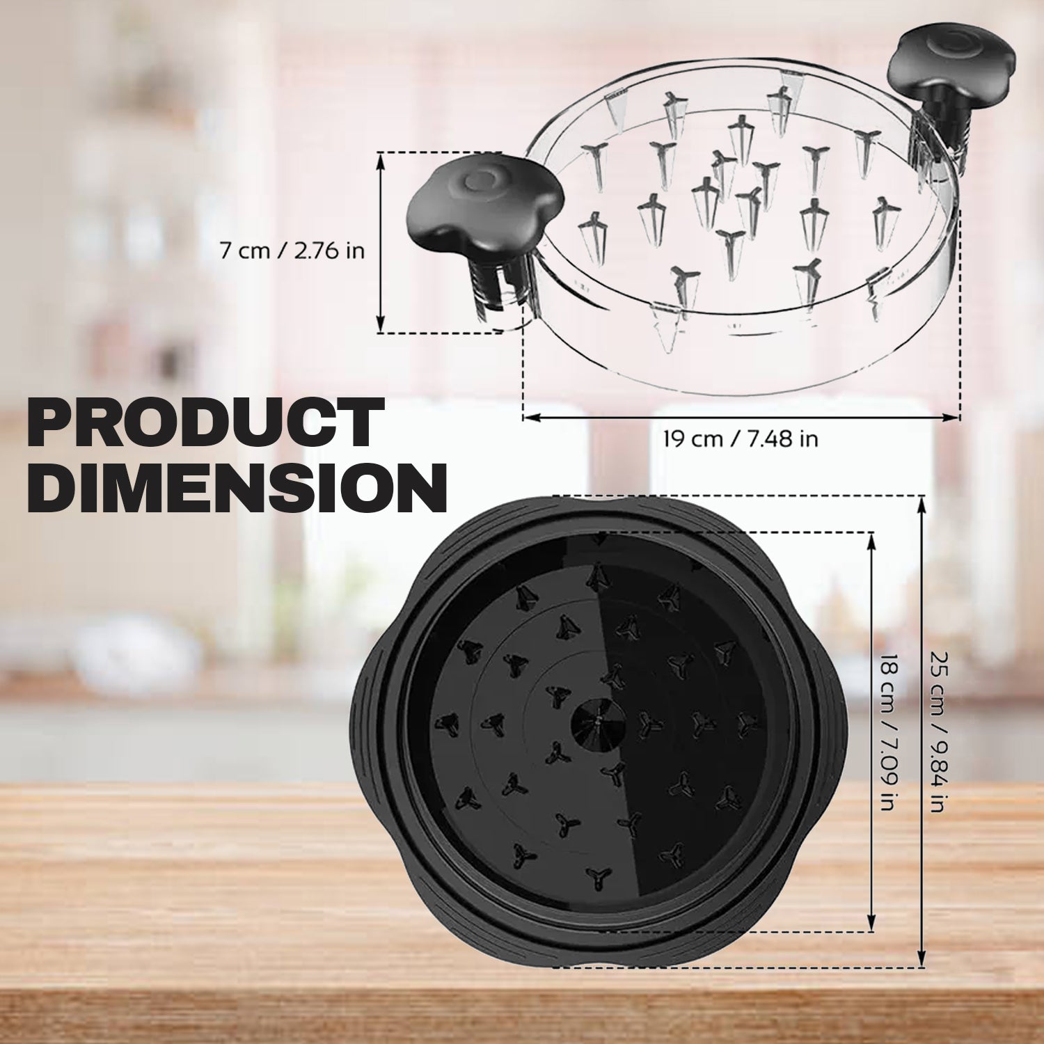 Chicken Breast Shredder - Chicken Shredder Large Chicken Breast Shredder Tool Twist with Brush&Fork