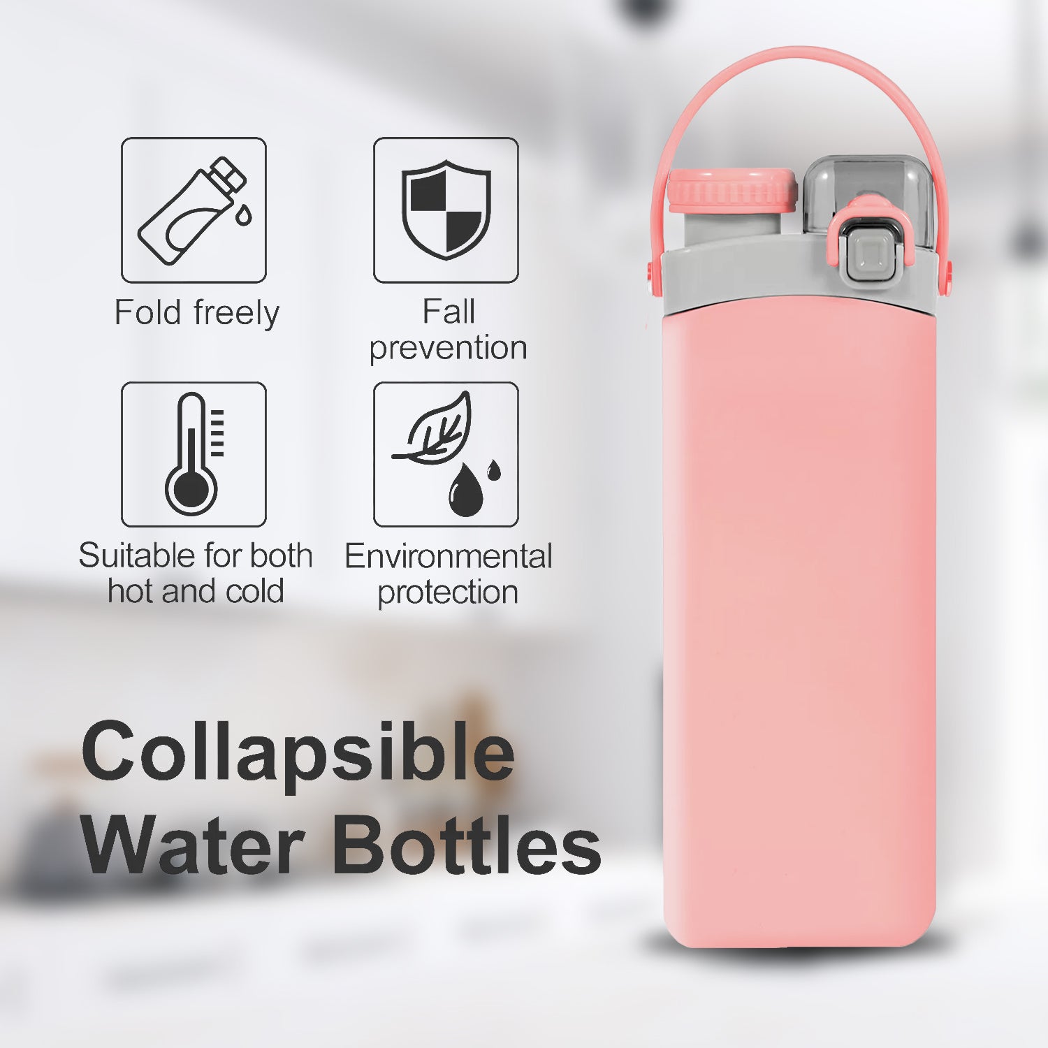 foldable drinking bottle