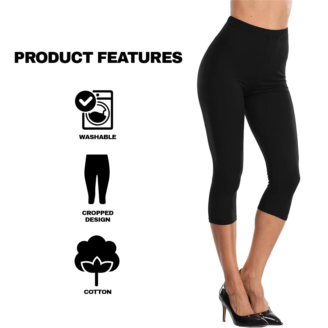 Women's Casual Yoga Leggings High Waisted Tummy Control Workout Pants with  2 Pockets Free Size ( 26 till 34 ) Pack of 1 Grey