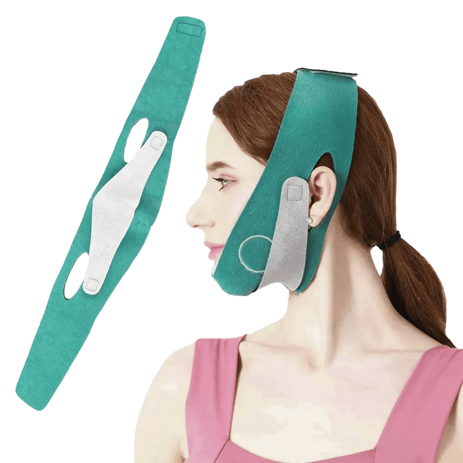 Double Chin Strap - V-Line Face Slimming Mask Chin Lift Up Cheek Belt ...