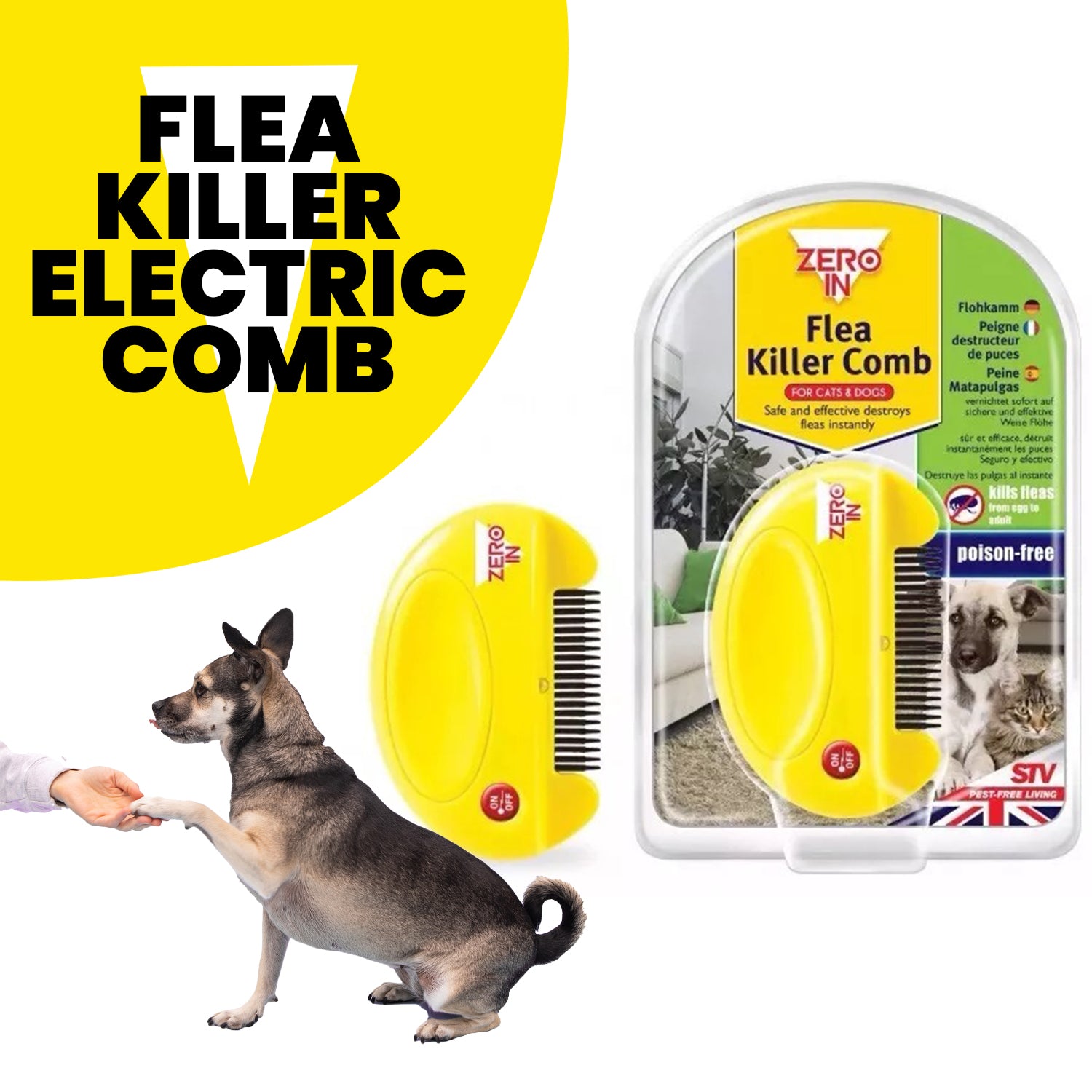 Flea Killer Comb