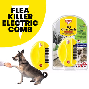 Electric comb cat flea removal best sale