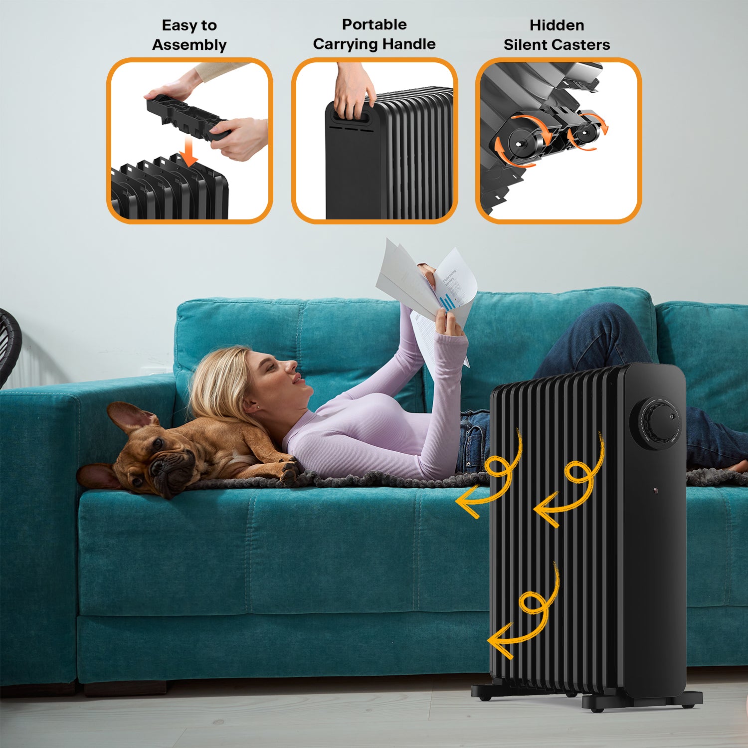 Electric Radiator Oil Filled Heater