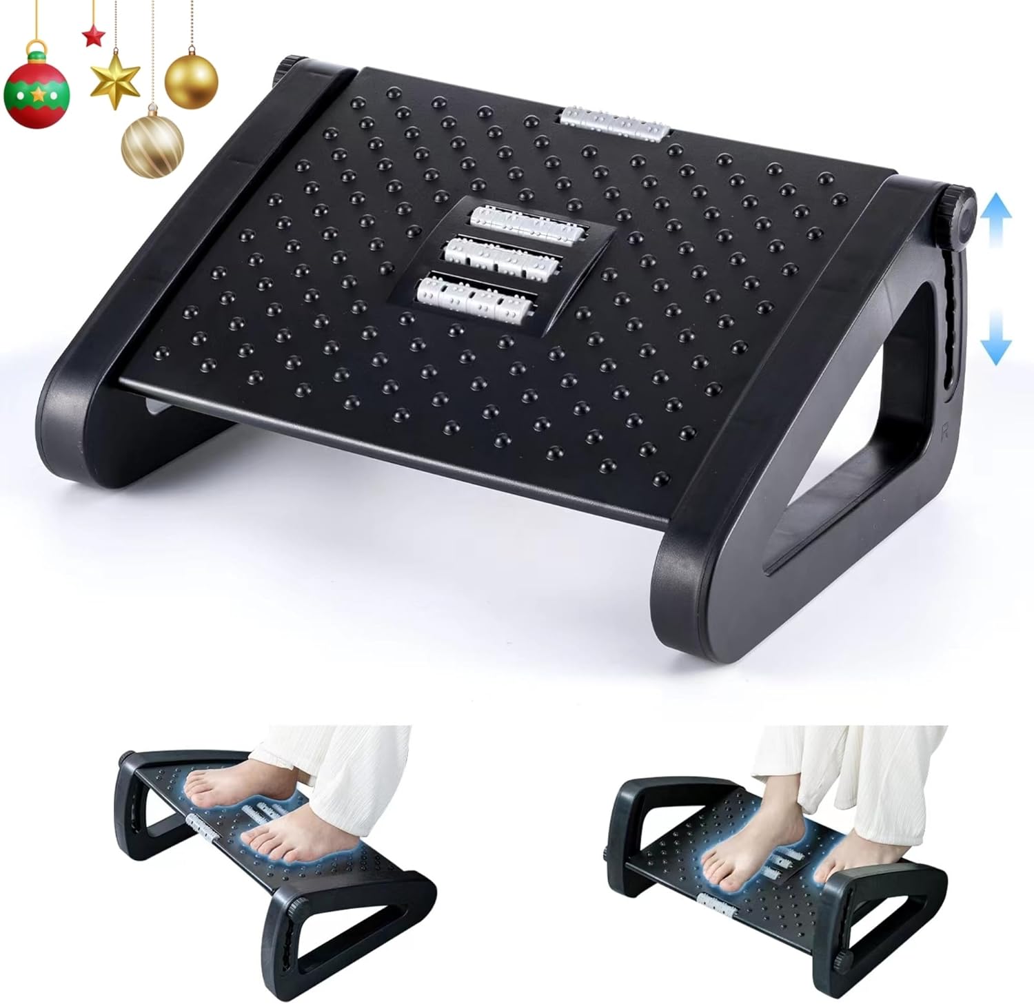 1Pc Foot Rest Under Desk,Adjustable Height Office Foot Rest for Under Desk  at Work,Promote Leg Circulation,Relieve Leg Pressure - AliExpress