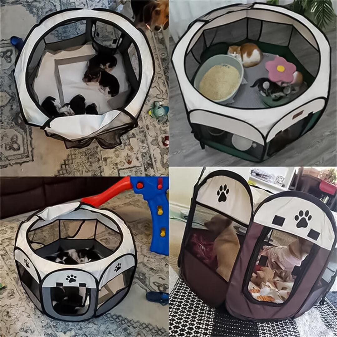 	 puppy tent