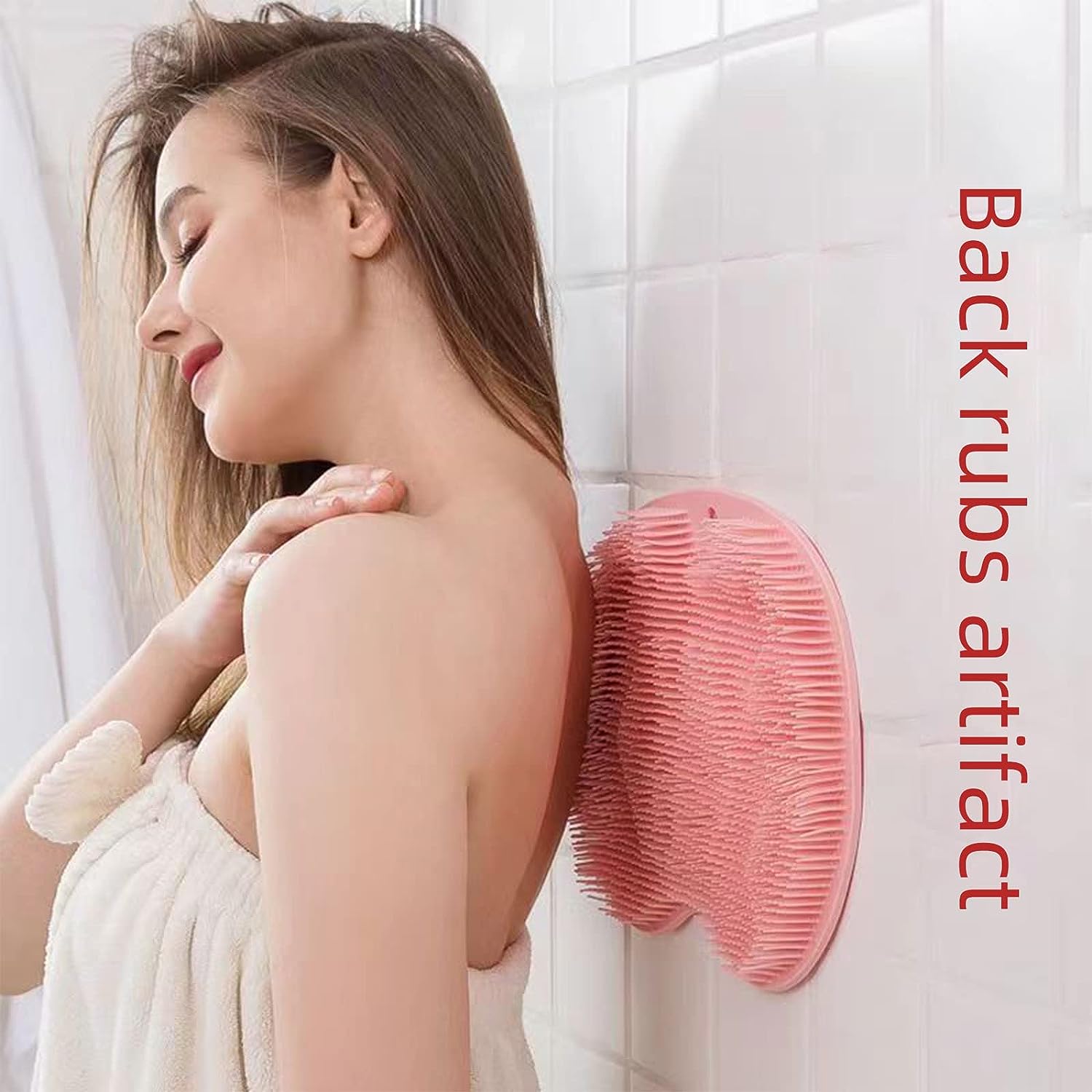 	 back scrubber shower