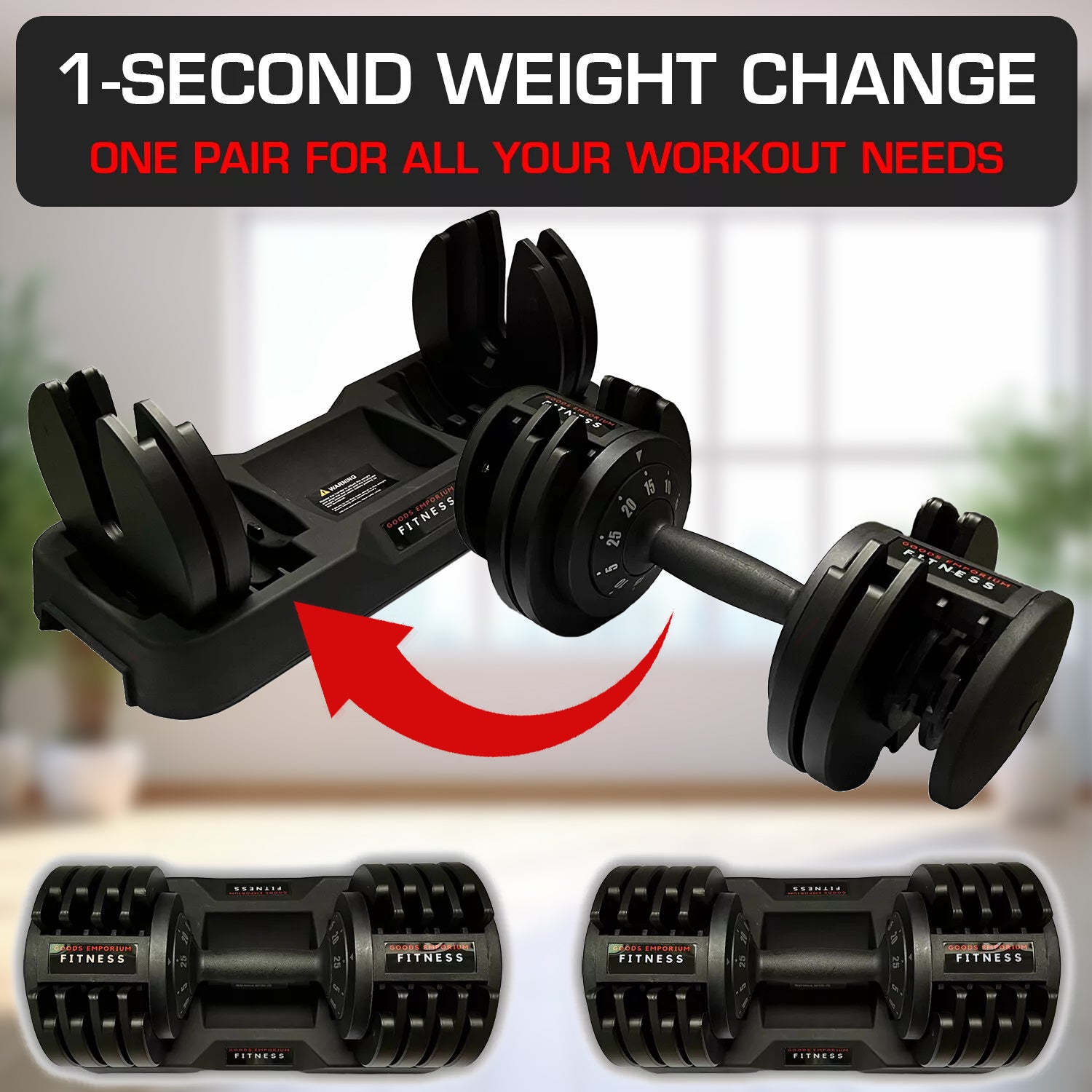 Fractional Dumbbell Set