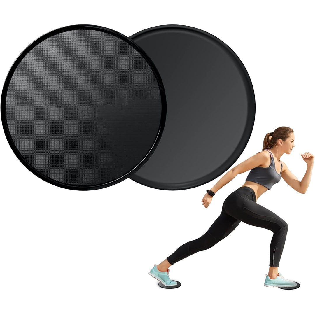 Foot Sliders for Exercise - Core Sliders Gliding Disc Abs Exercise -  Maskura - Get Trendy, Get Fit