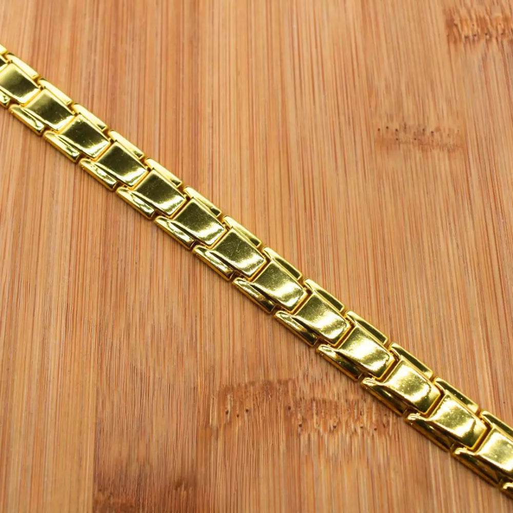 Gold Magnetic Bracelet Men