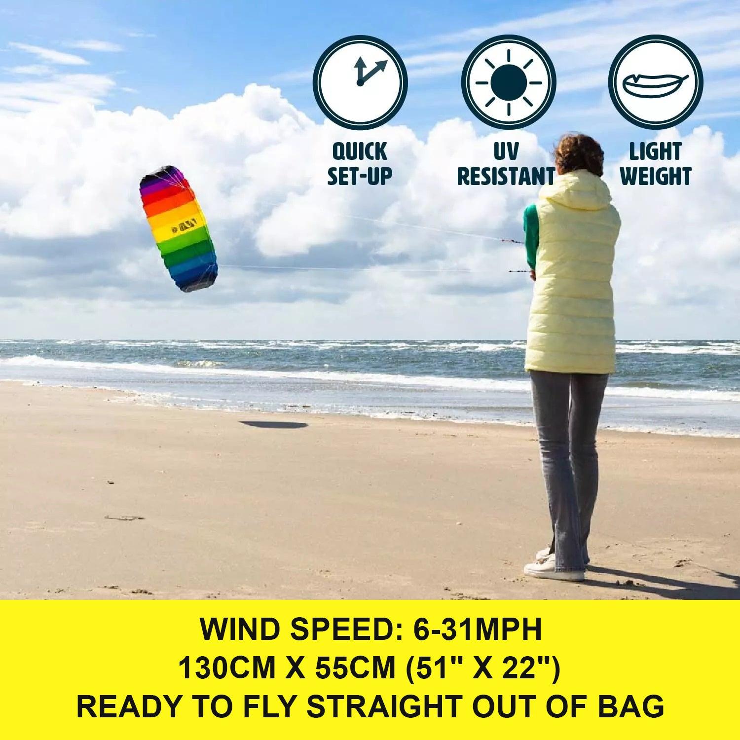 hq symphony beach power kite