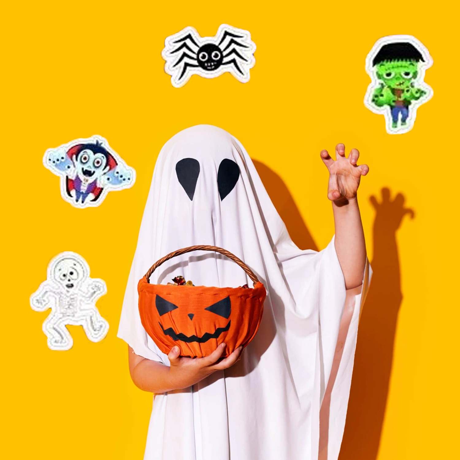 Halloween Haunted Sticker