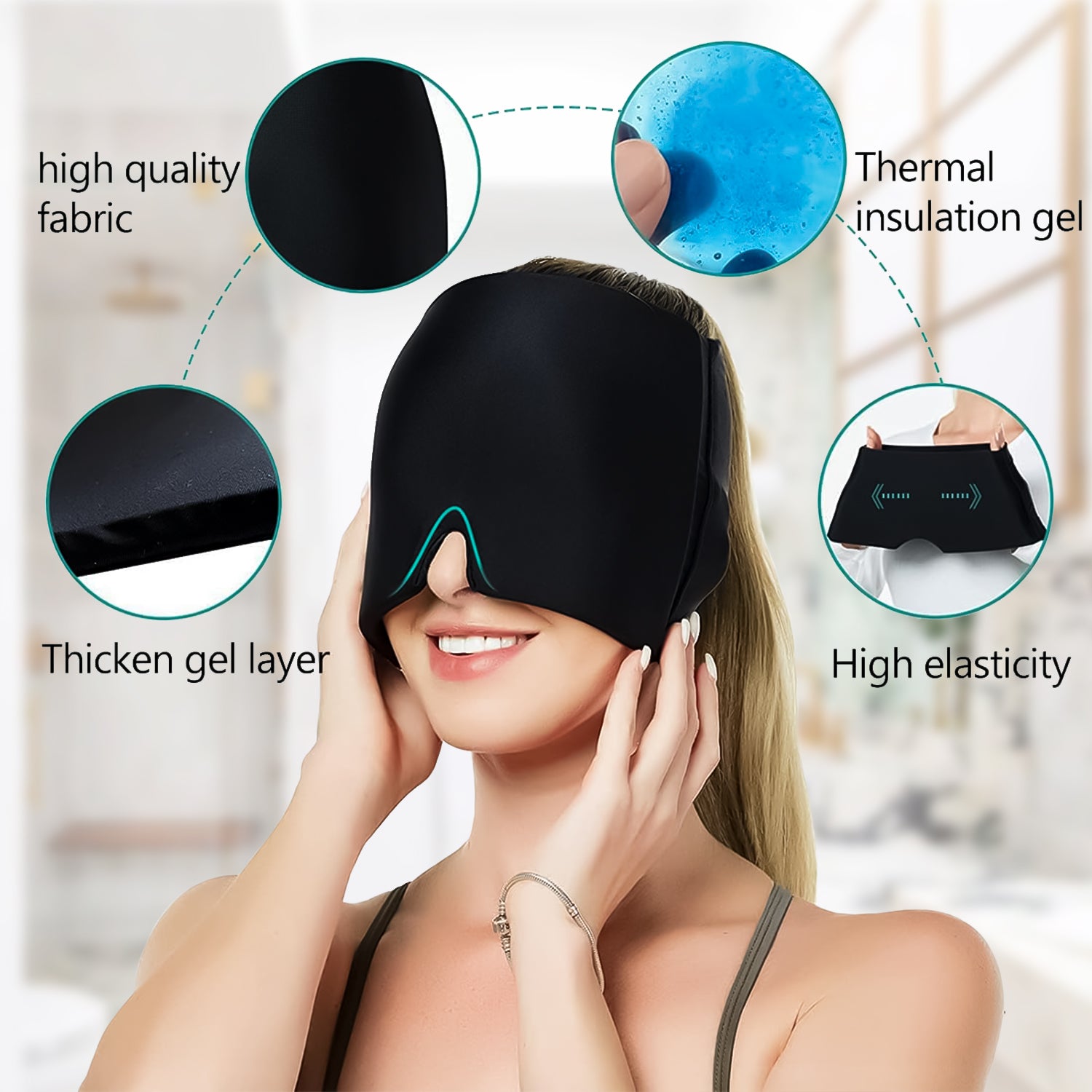 Headache and Migraine Relief Cap