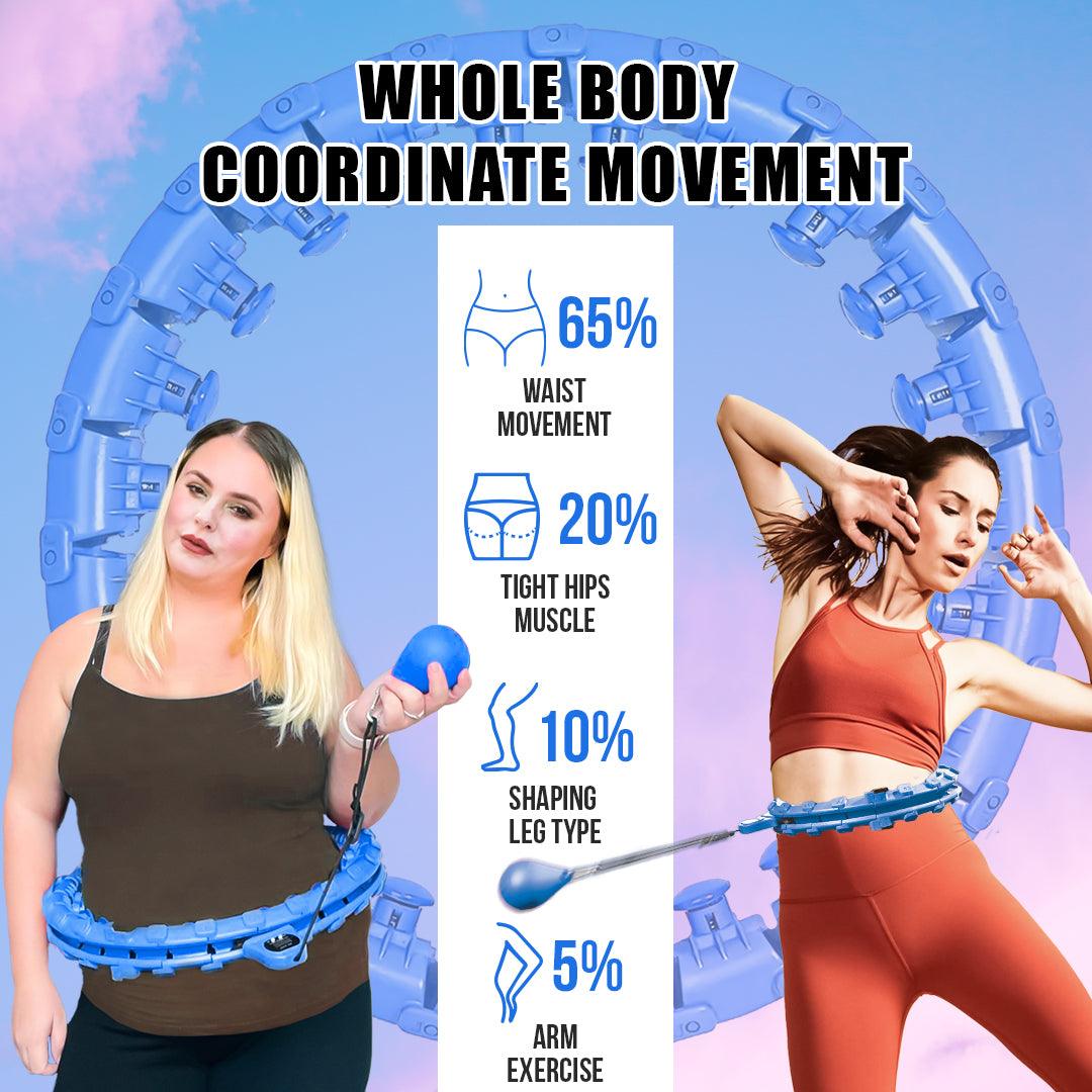 body coordination hula hoop