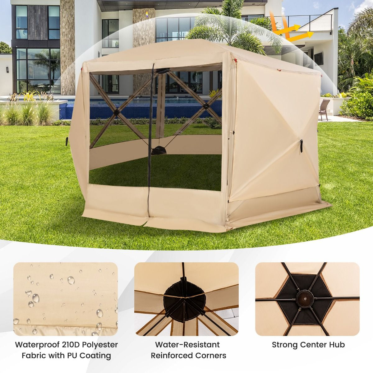 Instant Setup Hub Tent 