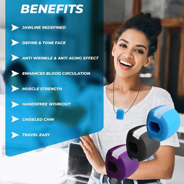 Jawline Exercise Ball benefits