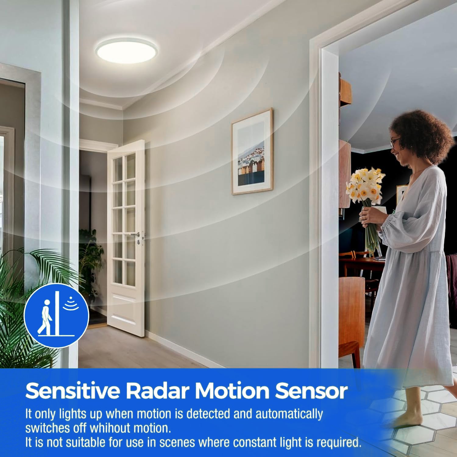 LED Motion Sensor Lamp