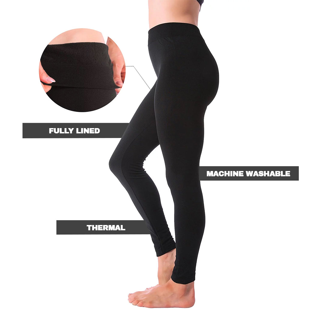 Ladies Thermal Fleece Leggings