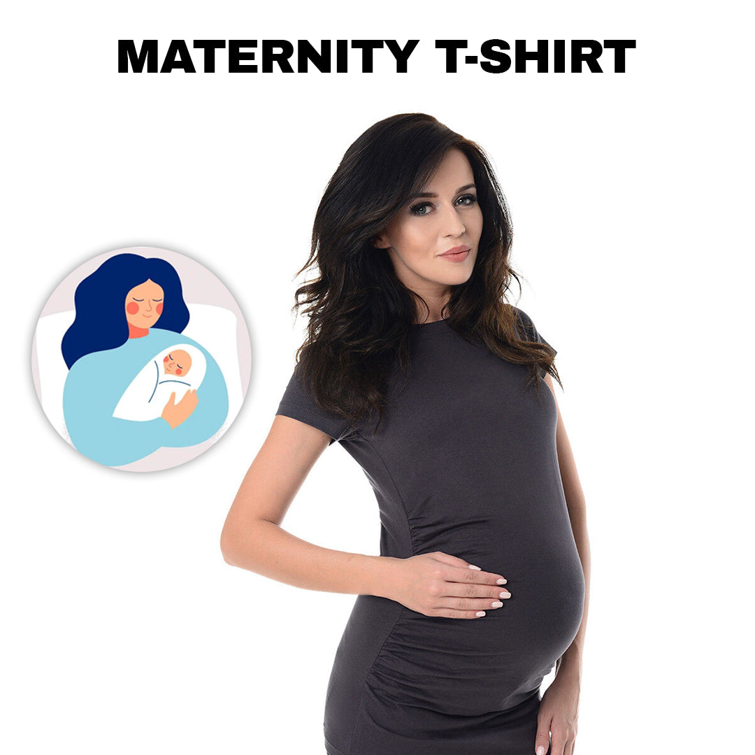 Smart Black Maternity Dress