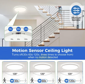 Motion Sensor Ceiling Light - Led Ceiling Light Pir Motion Sensor Light Bathroom Kitchen Living Room Wall Lamp