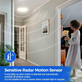 Motion Sensor Ceiling Light - Led Ceiling Light Pir Motion Sensor Light Bathroom Kitchen Living Room Wall Lamp