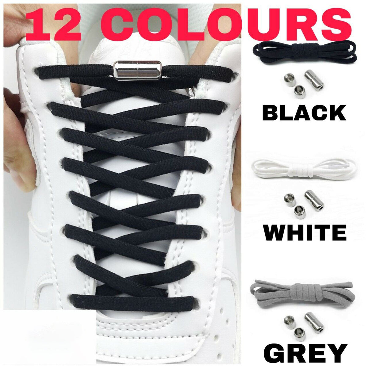 No Tie Shoelaces UK 