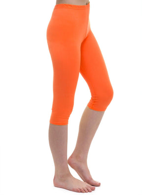 Orange Leggings for Ladies