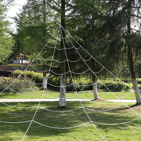 Outdoor Giant Web Decor