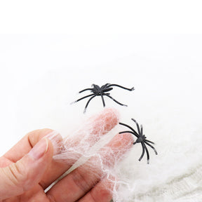 Outdoor Spider Web Decor