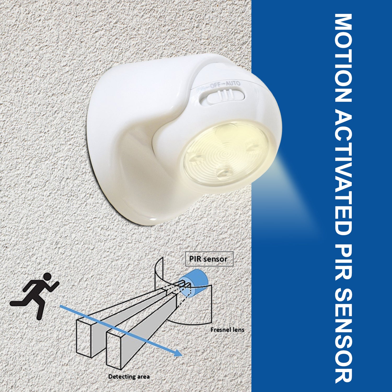 exterior sensor lights