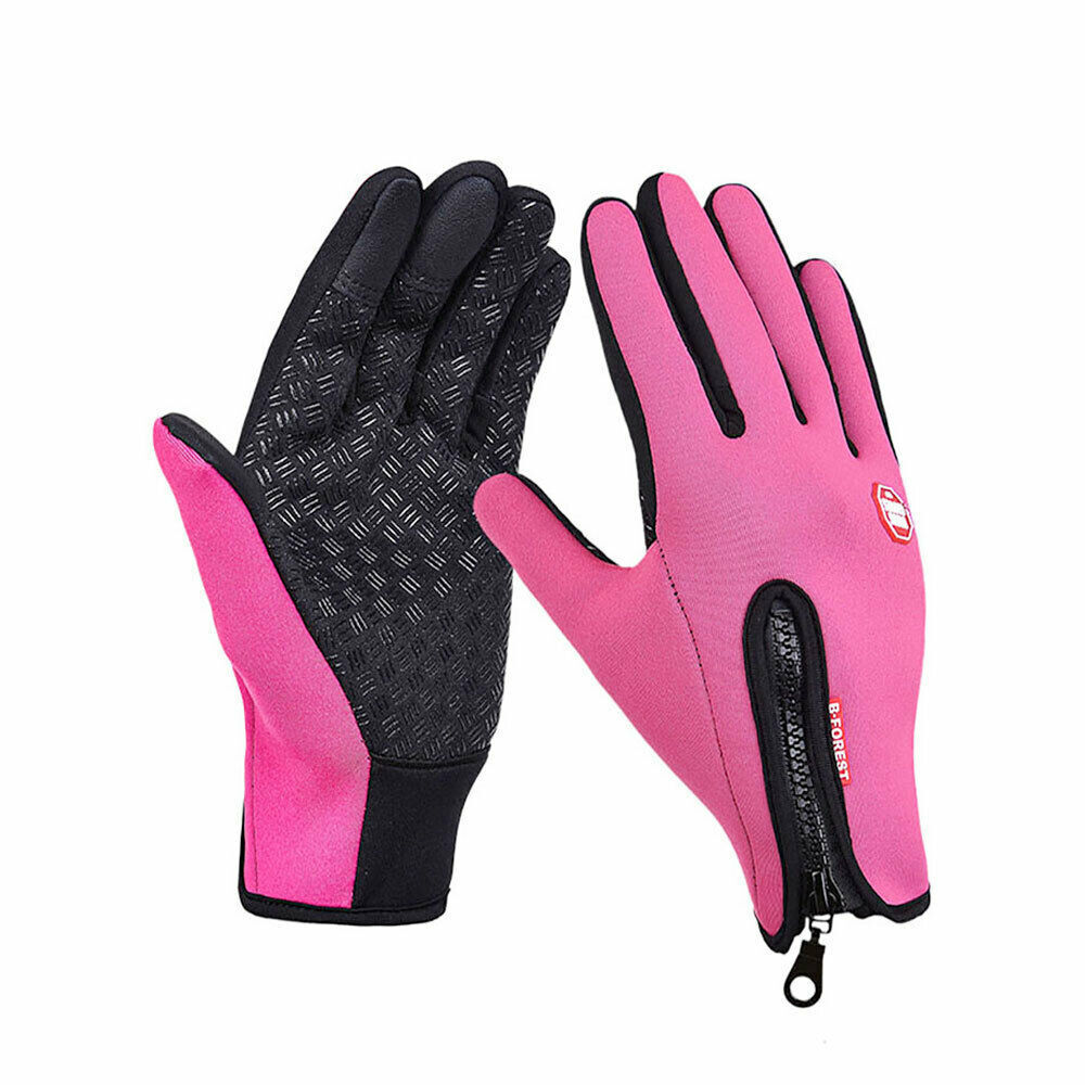 Pink Thermal Touch Screen Gloves