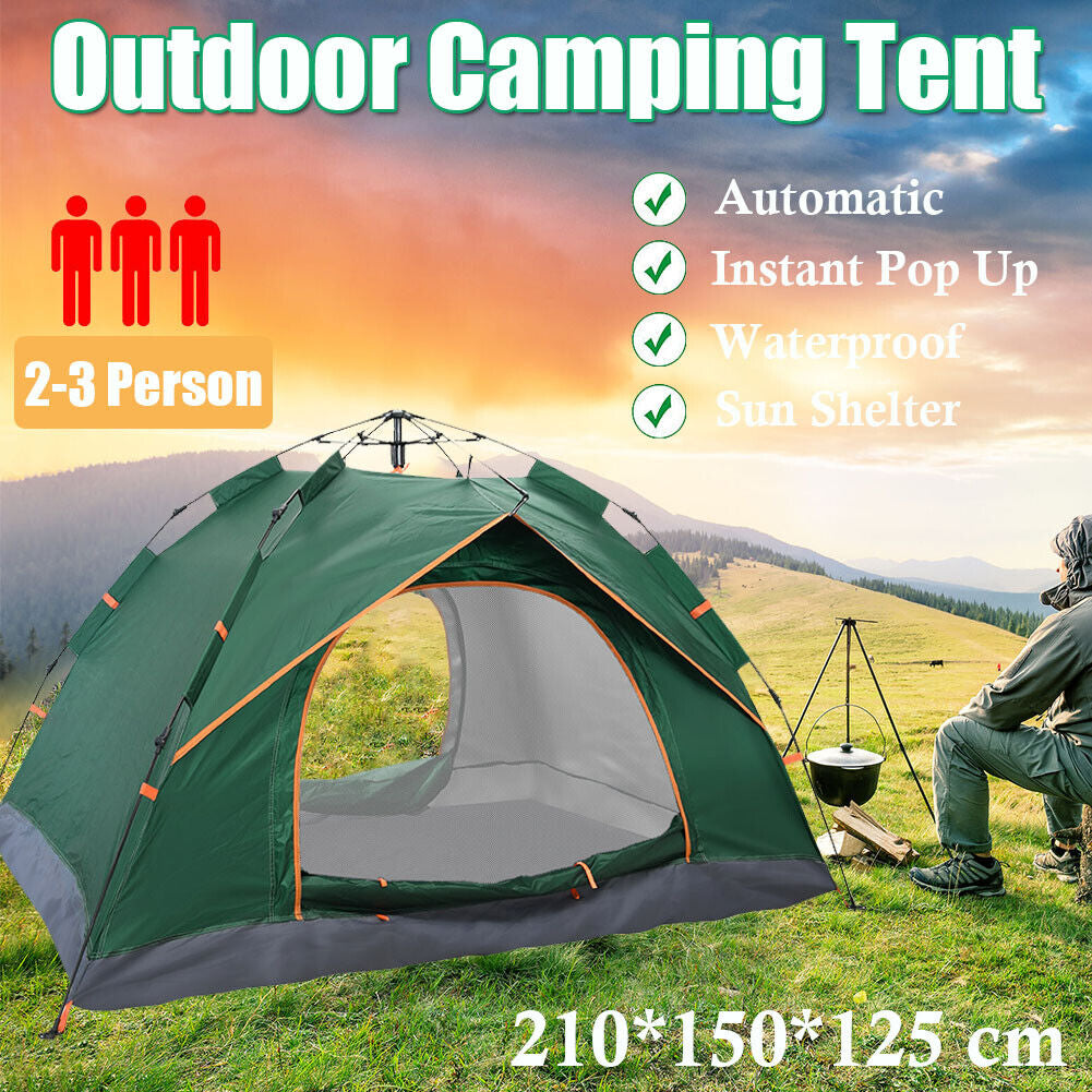 Pop up Camping Tent Waterproof Outdoor UK