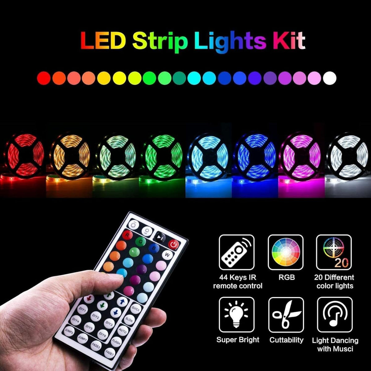 RGB LED Strip Light