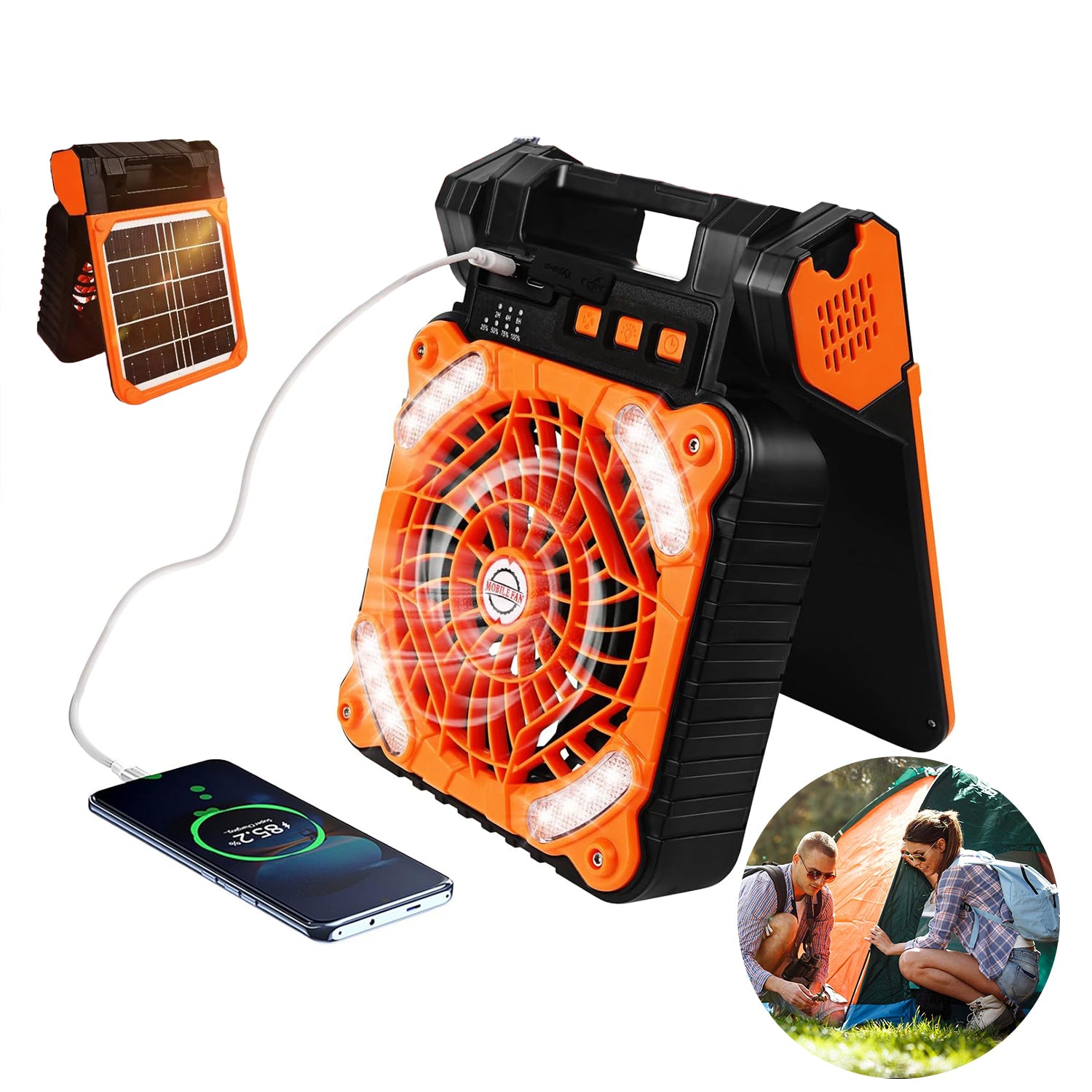 Rechargeable Camping Fan